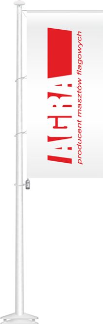 Hovedbilde Glassfiber banner flaggstang